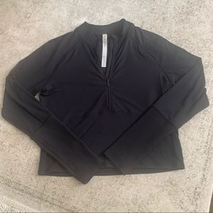 Lululemon Half Zip Cropped Pullover, 8